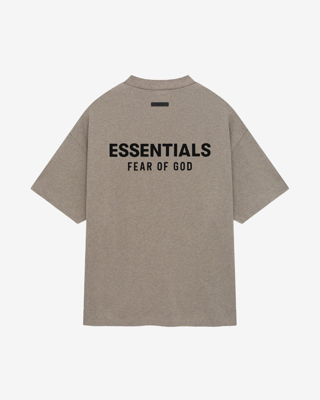 Jersey Crewneck Tee Heather Gray