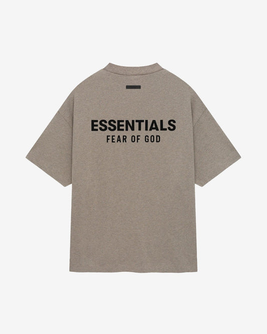 Jersey Crewneck Tee Heather Gray