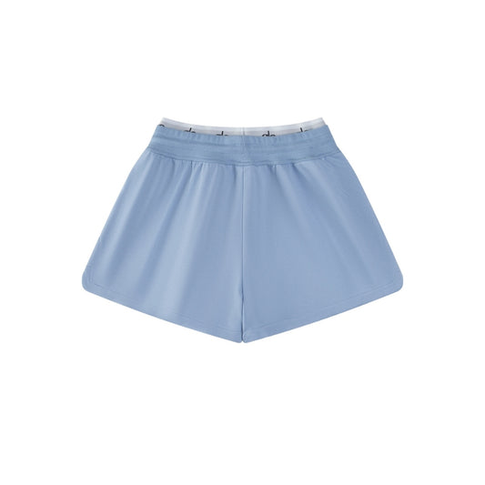 Alo High-Waist Performance Shorts – Blue
