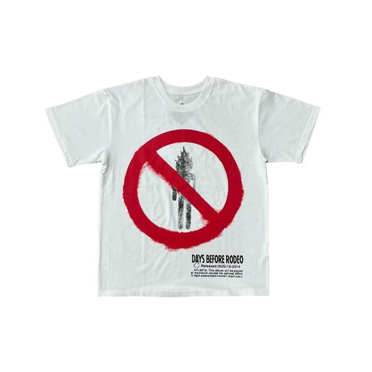 Sp5der X Travis Scott Days Before Rodeo T shirt White