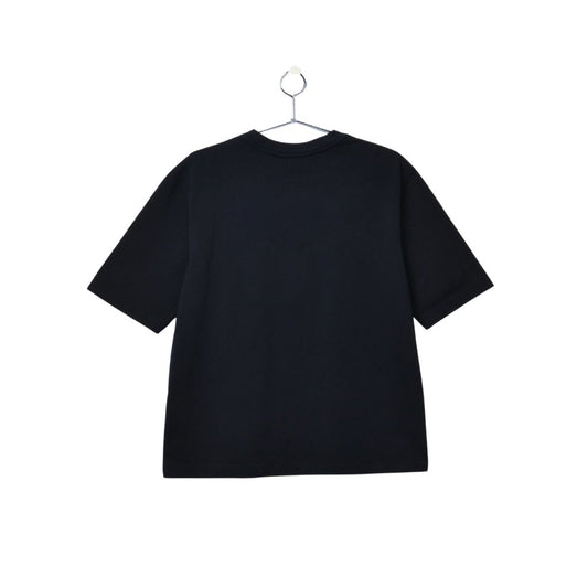 AMI Paris puff heart logo tee Black