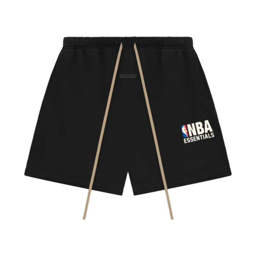Fear Of God Essentials x NBA Black Shorts