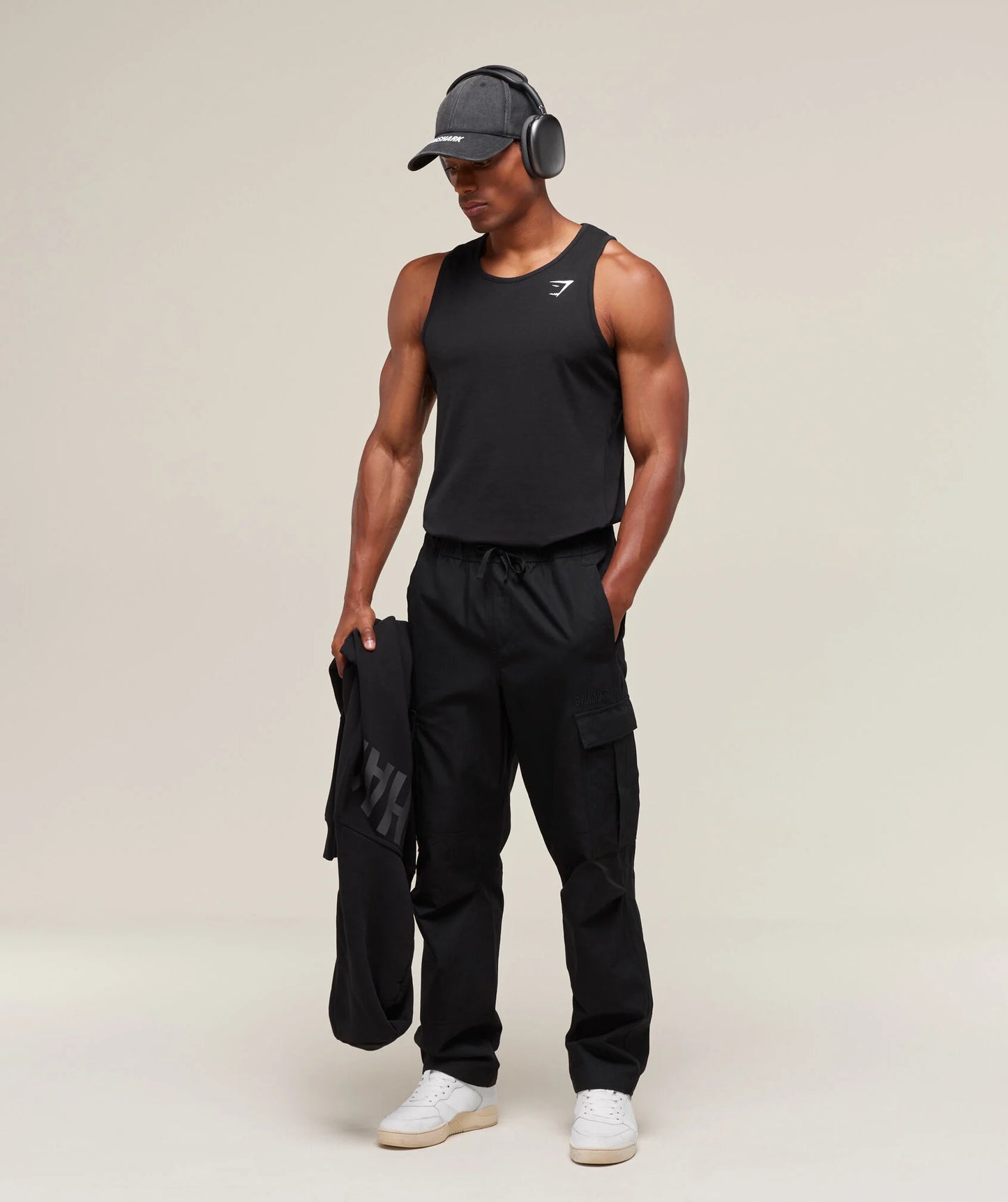 GYMSHARK Critical Tank Black