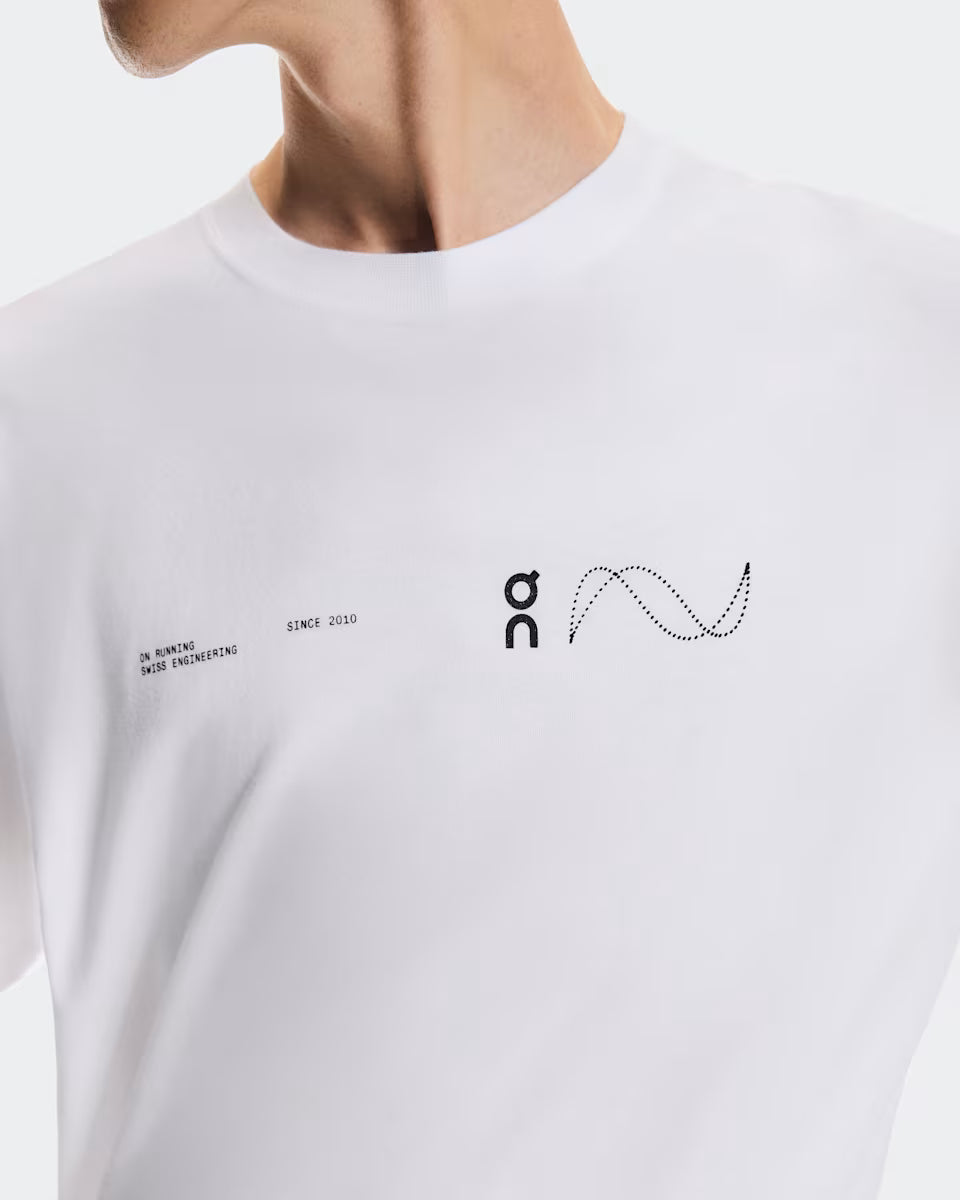 ON Club-T Avant White — ON CLOTHING | Authentic India