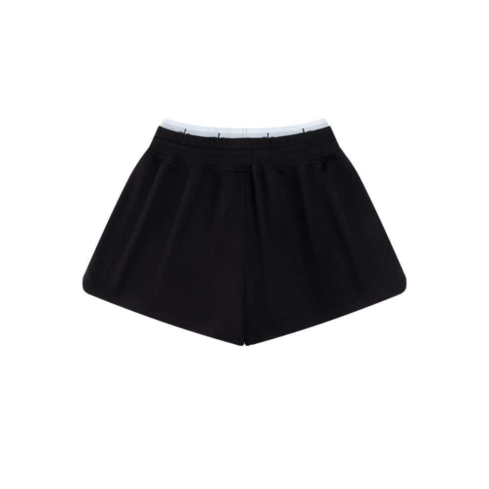 Alo High-Waist Performance Shorts – Black