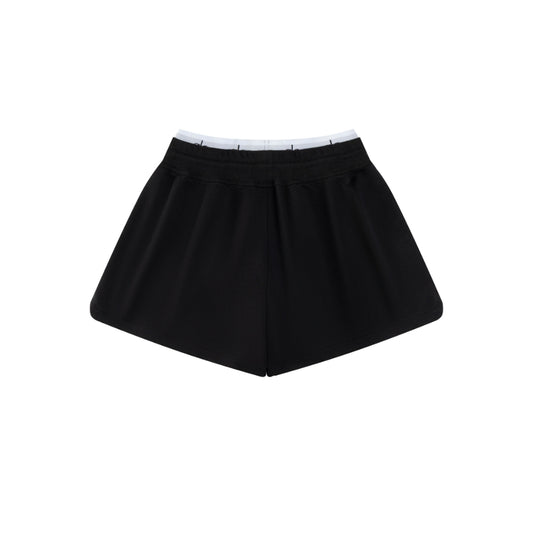 Alo High-Waist Performance Shorts – Black