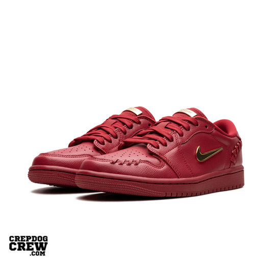 Jordan 1 Low Method of Make Gym Red Metallic Gold (W)