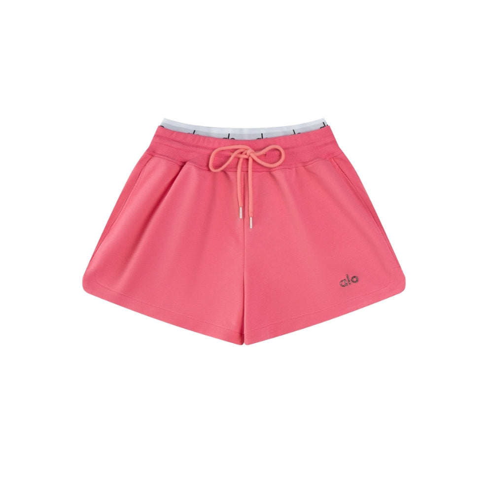 Alo High-Waist Performance Shorts – Red