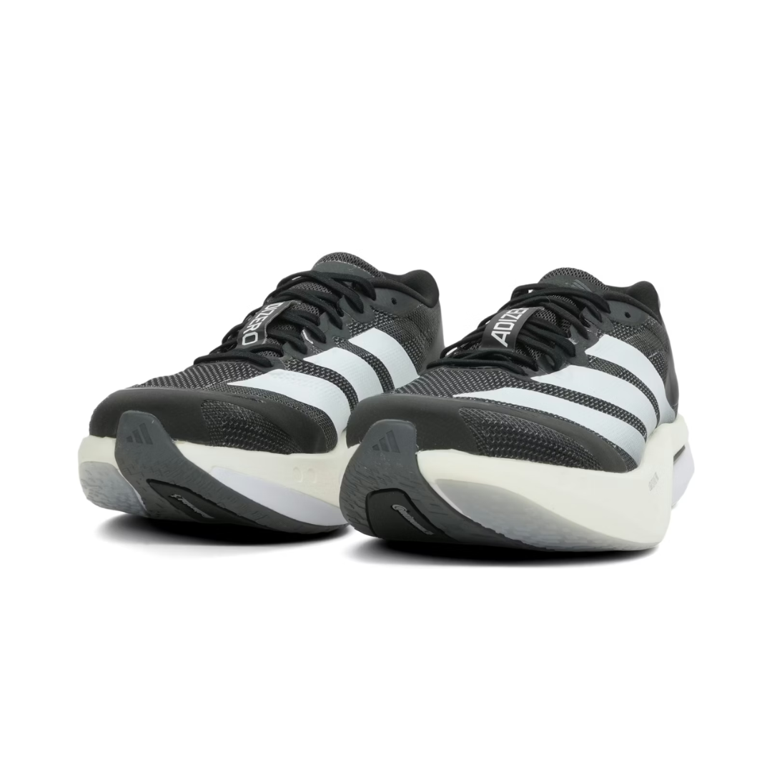 Adidas Adizero Boston 13 Core Black Cloud White Grey Five — ADIDAS | Authentic India