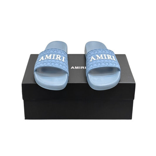 Amiri Men's Slippers Blue/White