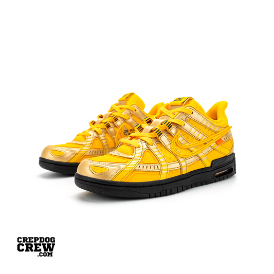 Nike Air Rubber Dunk Off-White University Gold