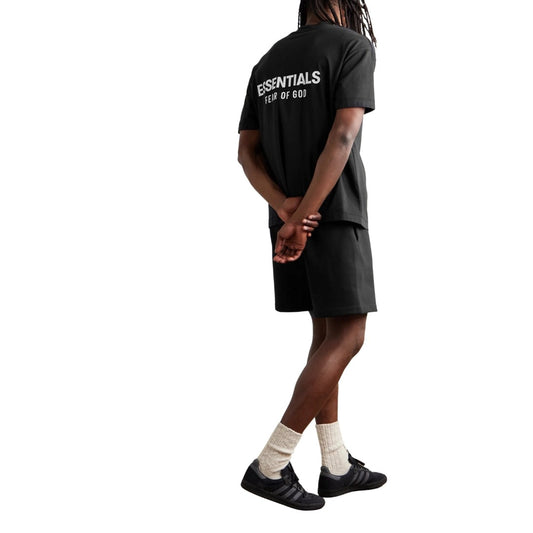 Fear Of God Essentials Jet Black T-shirt (Ss25)