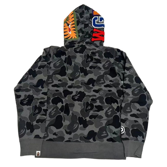 Abc Camo Shark Full Zip Hoodie