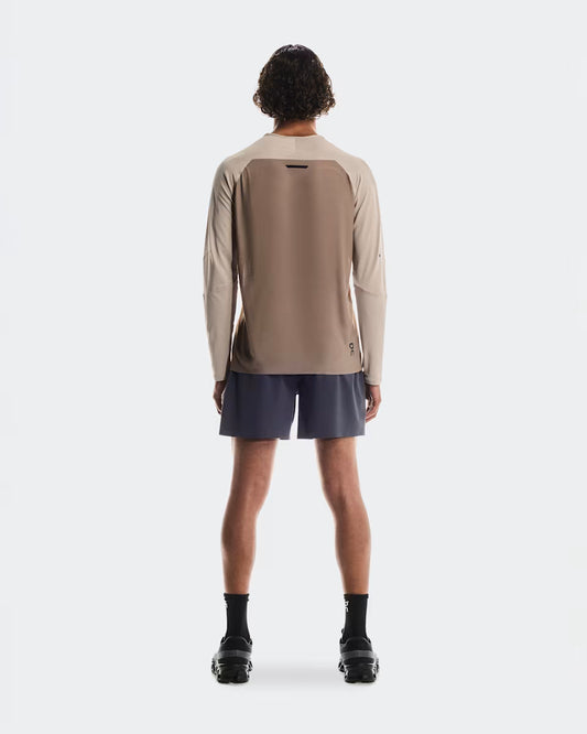 ON Performance Long-T Desert | Cinder — ON CLOTHING | Authentic India