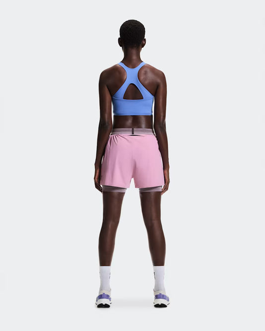 ON 3 Performance 2/1 Shorts Sakura | Dewberry — ON CLOTHING | Authentic India