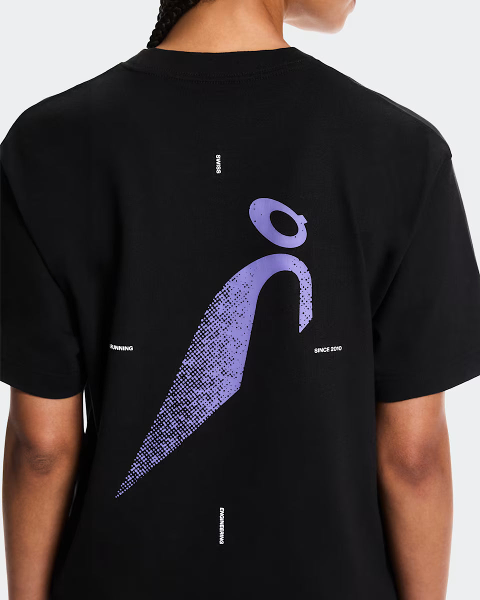 ON Club-T Rhythm Black — ON CLOTHING | Authentic India