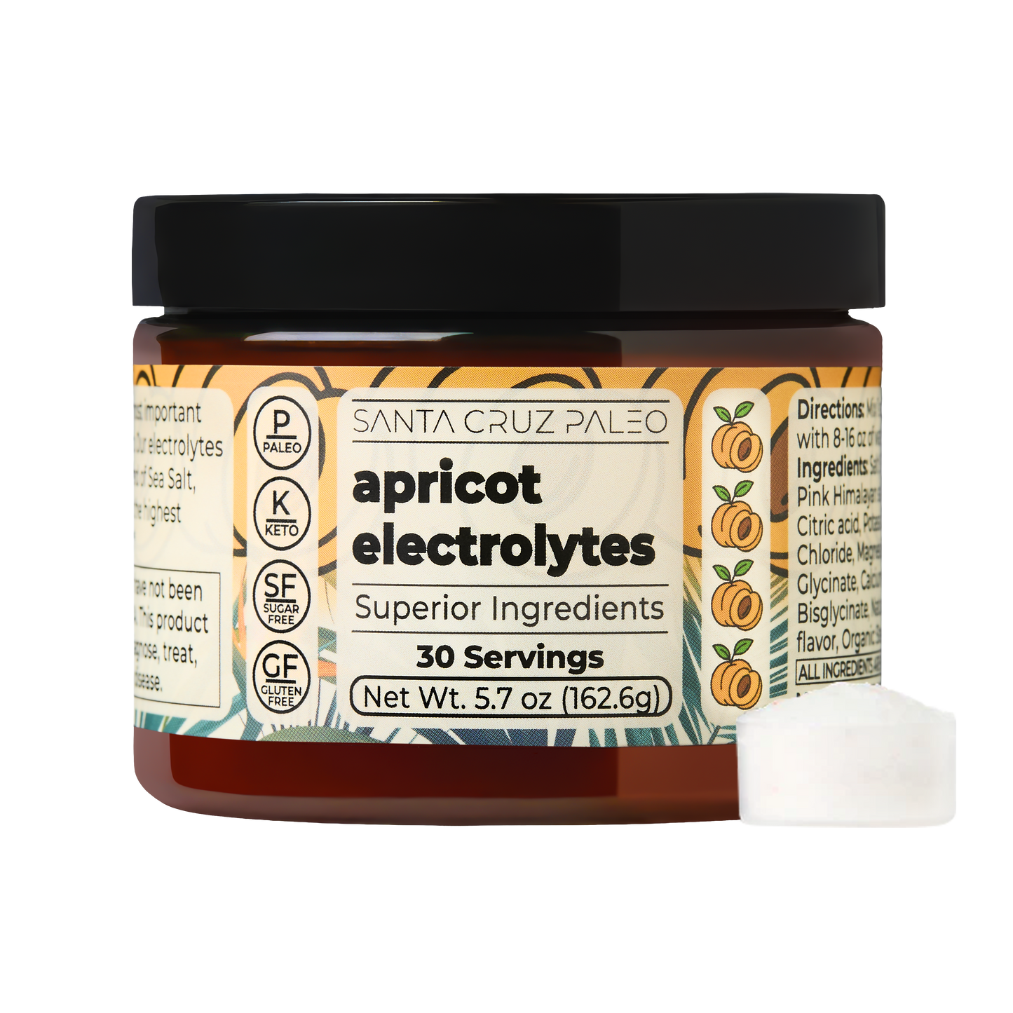 Apricot Electrolyte Tub