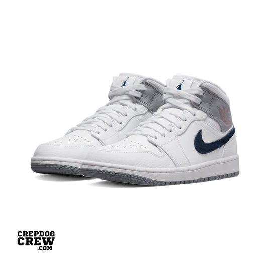 Jordan 1 Mid Paris White