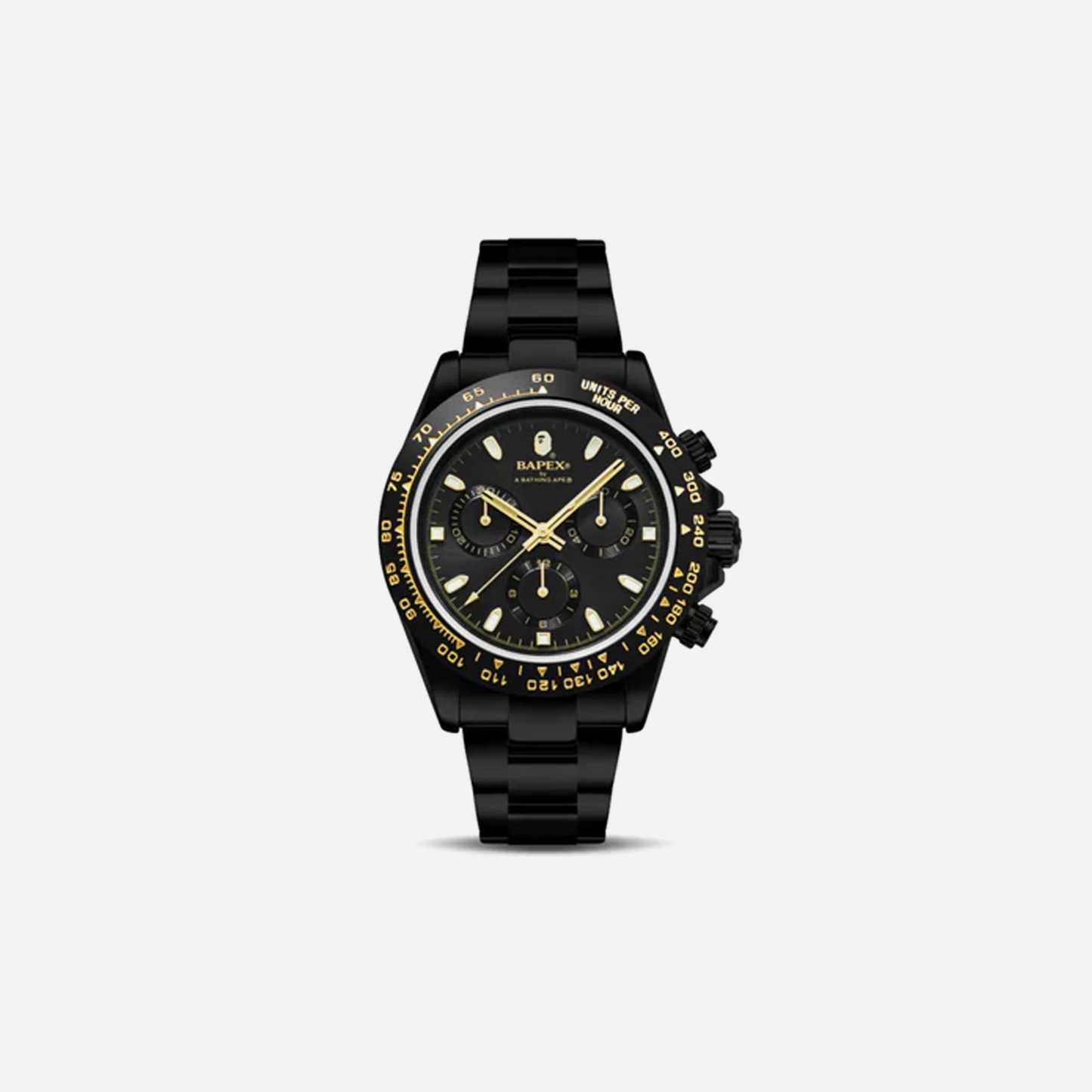 BAPE Type 4 BAPEX Watch Black