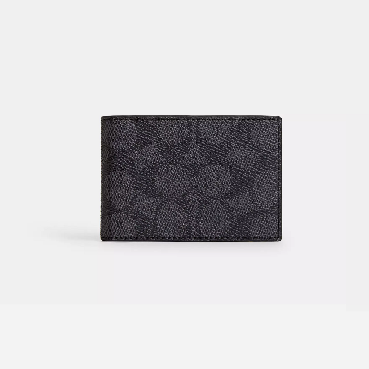 Coach Compact Billfold Wallet In Signature Canvas