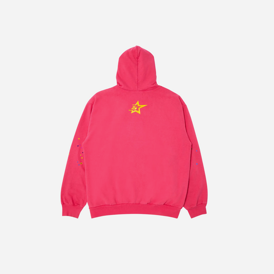 Sp5der P*NK Hoodie Pink
