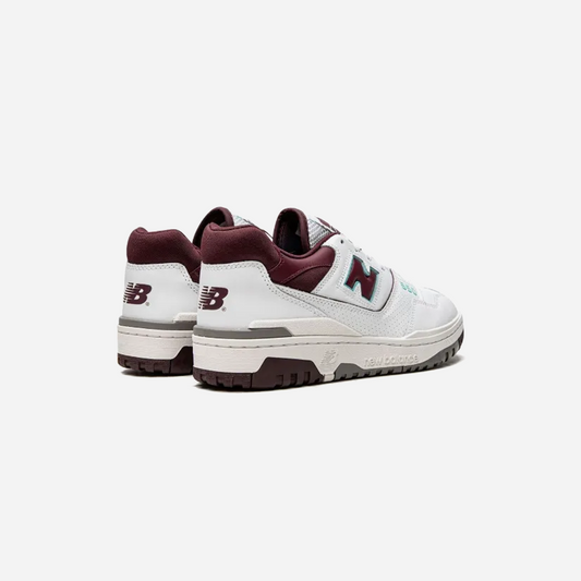 New Balance 550 Burgundy Cyan