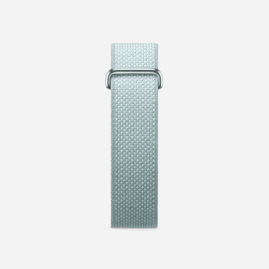 Google Fitbit Air Performance Loop Band Strap "Fog / Polished Silver Stainless Steel Clasp"