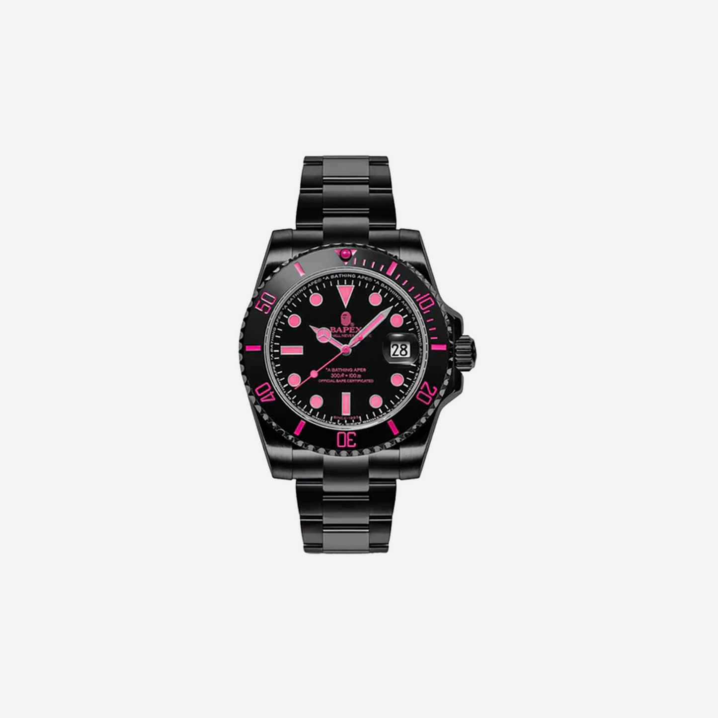Bape Type 1 Bapex Watch Black/Red