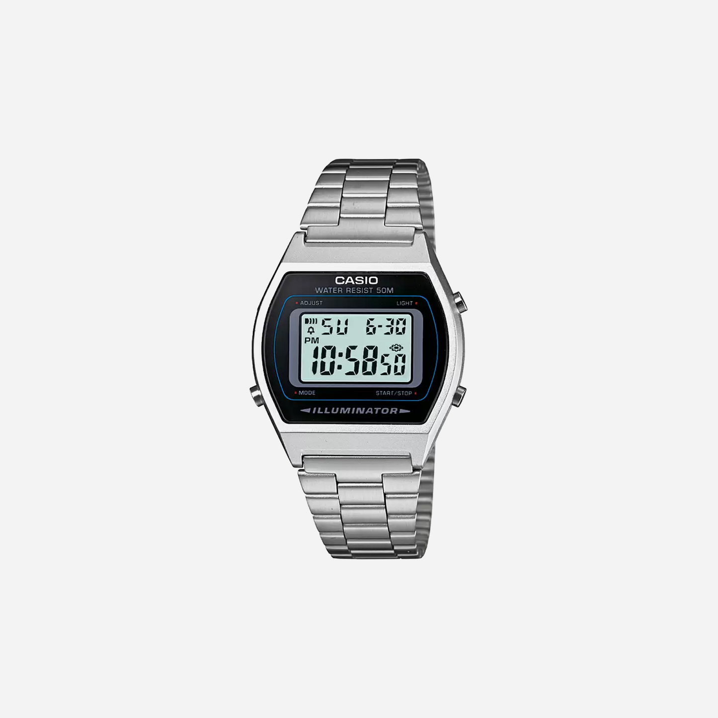 CASIO VINTAGE B640WD-1AVDF Silver Blue