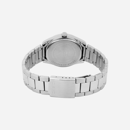 Casio Enticer Ice Blue Waffle Dial MTP 1302PE 2AVEF A2394