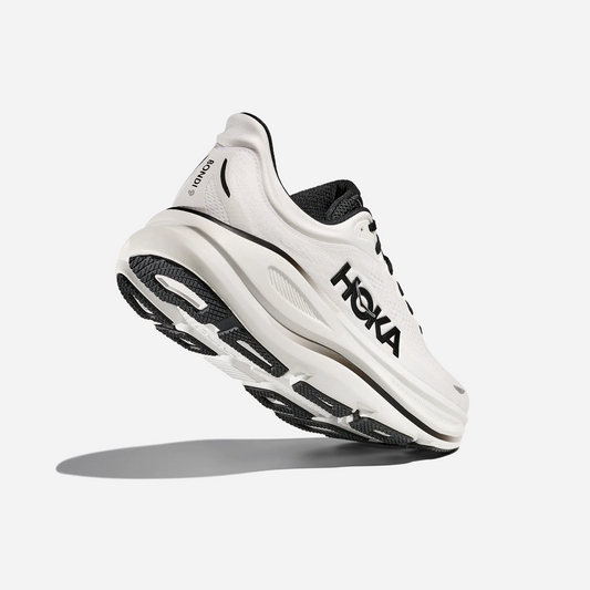 Hoka Bondi 9 White Black Regular