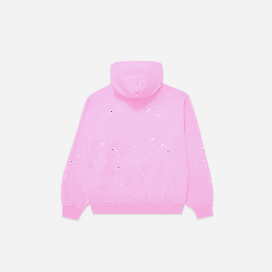 Sp5der Atlanta Hoodie Pink