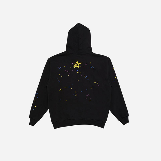 Sp5der P*NK V2 Hoodie Black