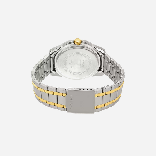 CASIO ENTICER MEN MTP-1314SG-1AVDF Black/Gold