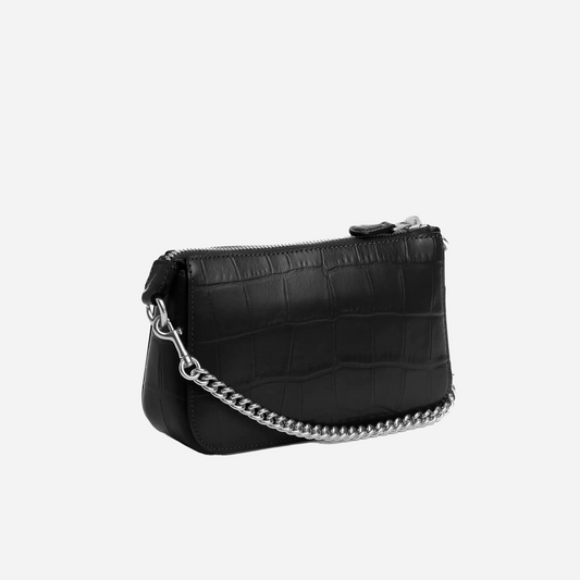 COACH Nolita 19 Silver/Black