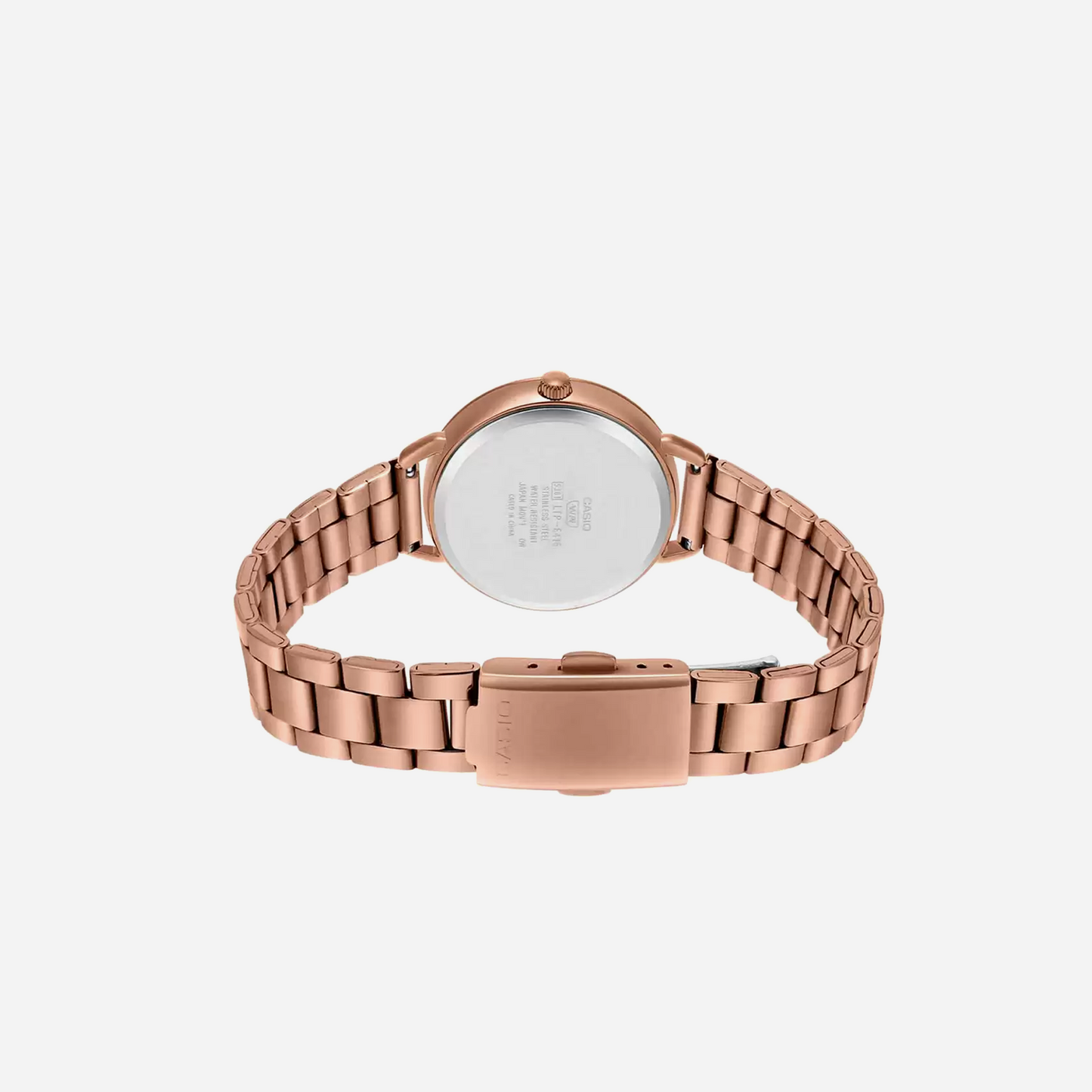 CASIO ENTICER LA LTP-E415 Series LTP-E415PG-1CDF WMNS Black/Rose Gold
