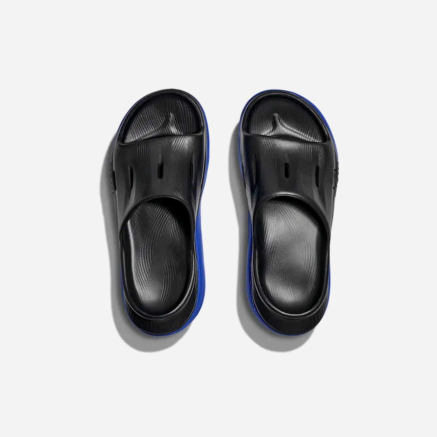 Hoka Ora Recovery Slide 3 Black Ultramarine