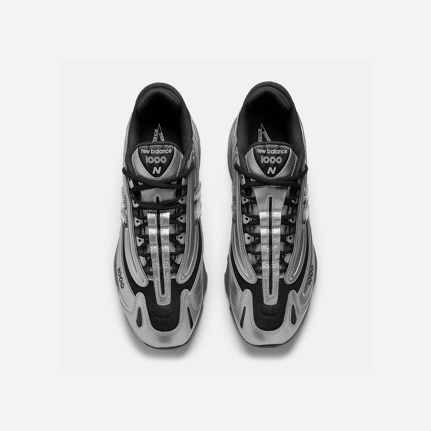 New Balance 1000 Silver Metallic/Green