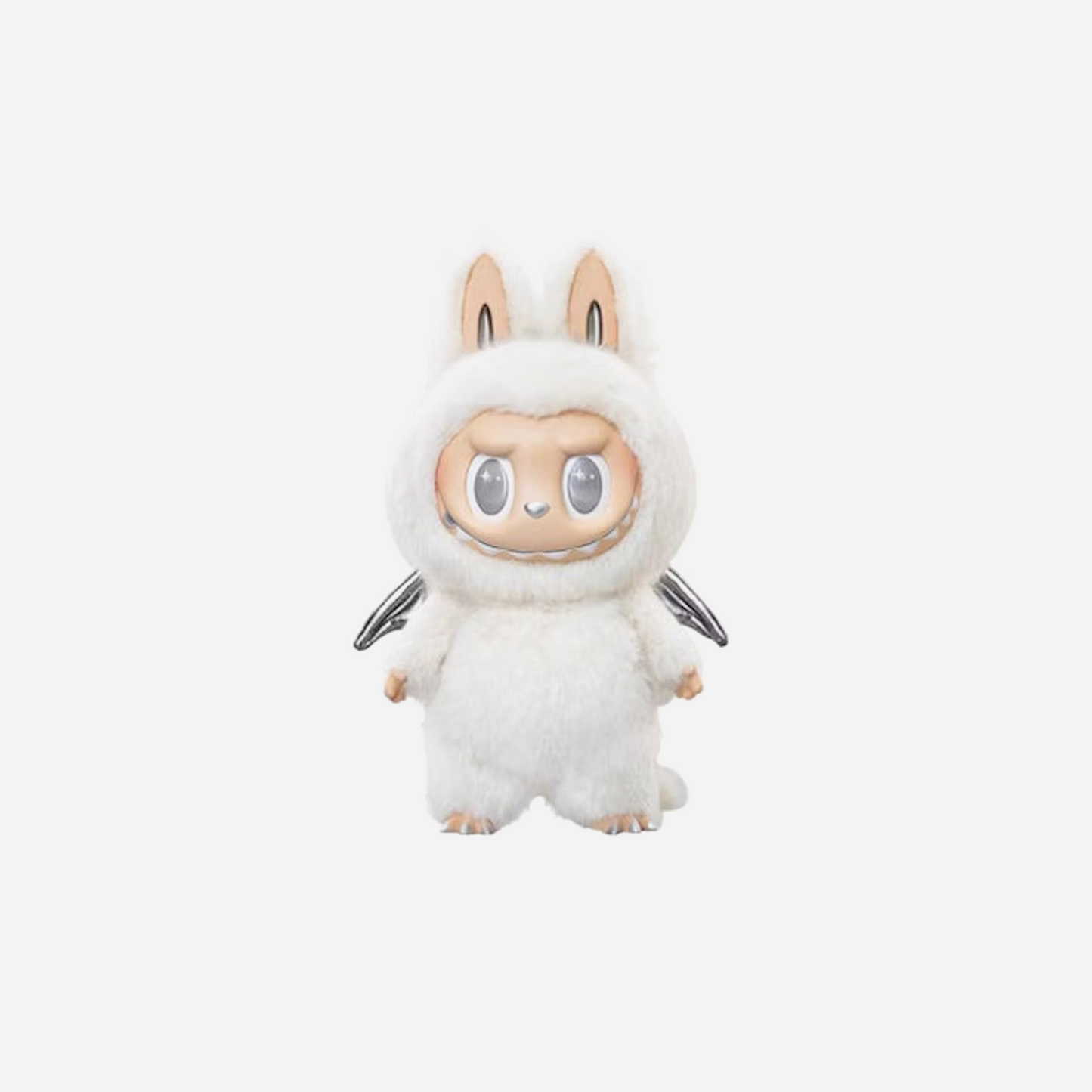 Pop Mart The Monsters Labubu Zimomo Angel in Clouds Figure + Tote Bag