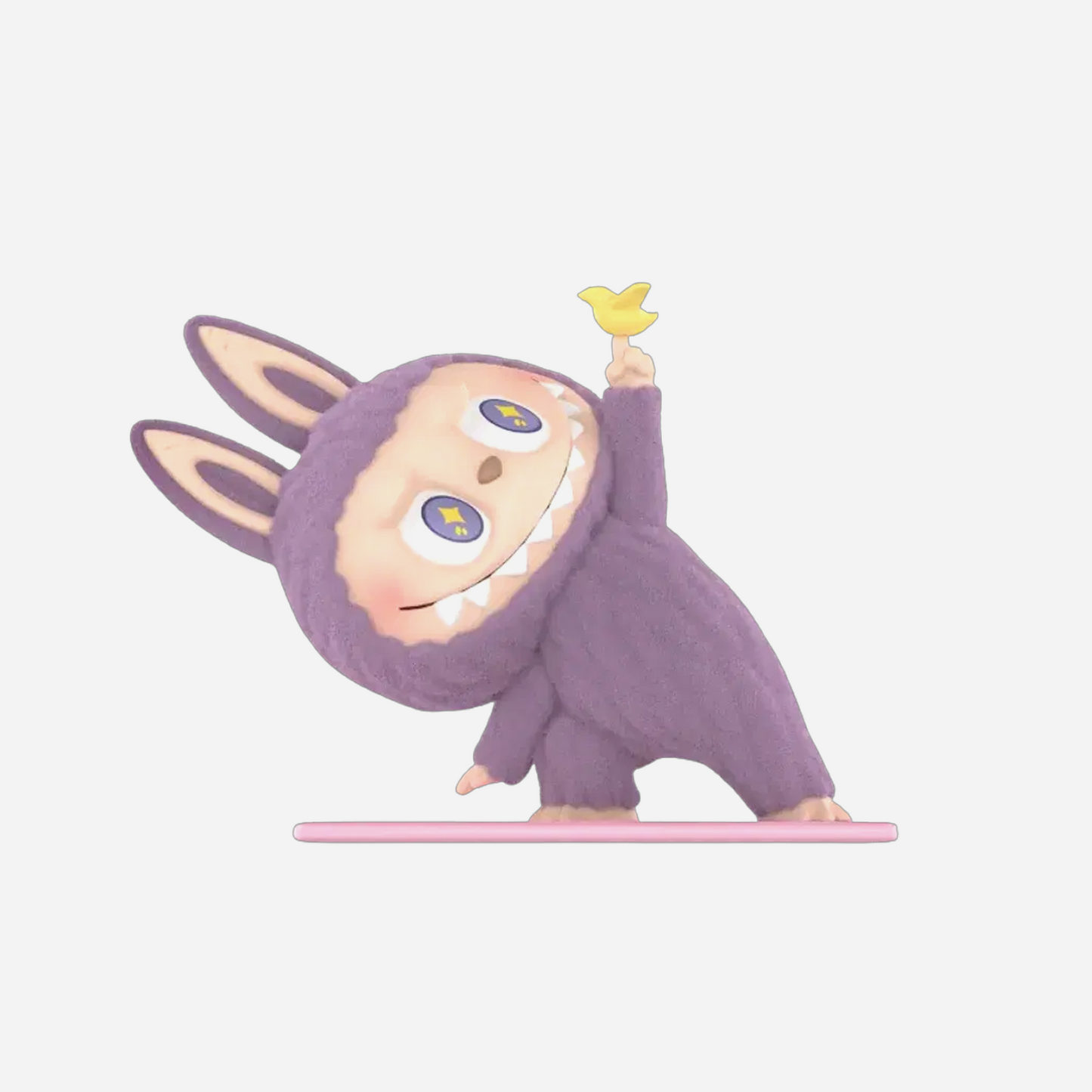 Pop Mart The Monsters Labubu Lazy Yoga Series Little Bird Figure