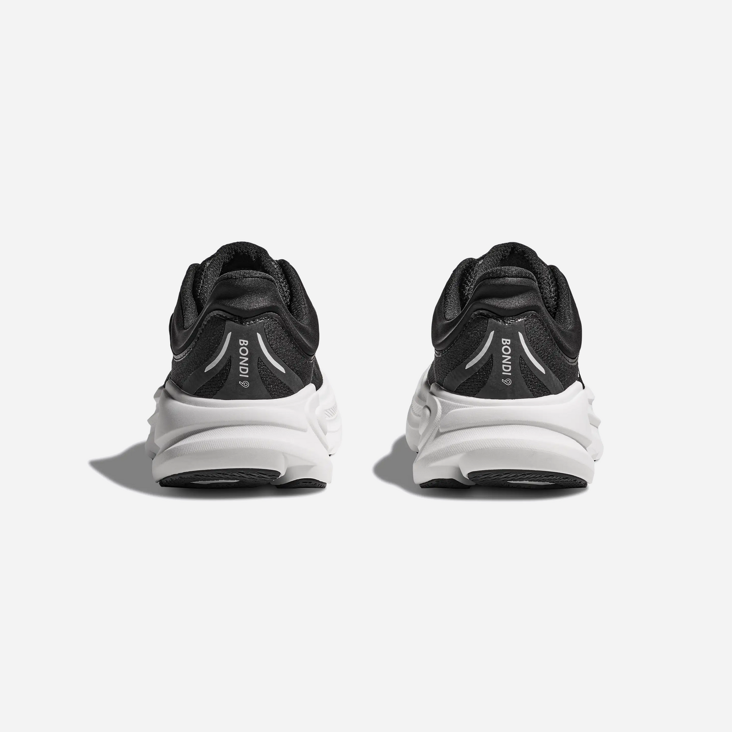 Hoka Bondi 9 Black White Regular