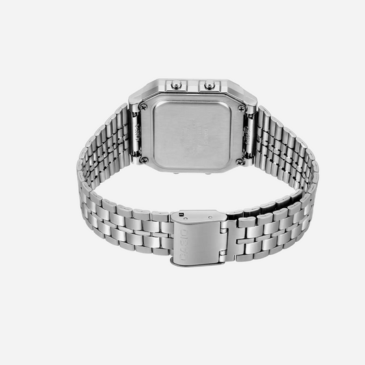 Casio Vintage Collection A159W-N1DF Silver/Black