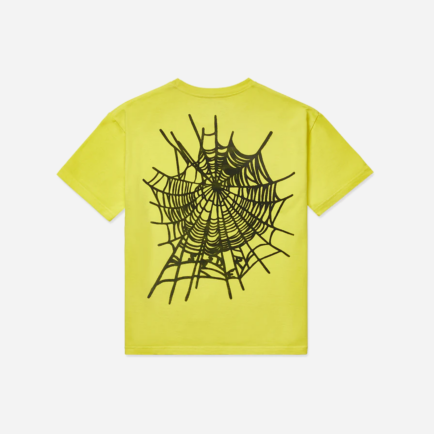 SP5DER Worldwide Web Yellow Tee