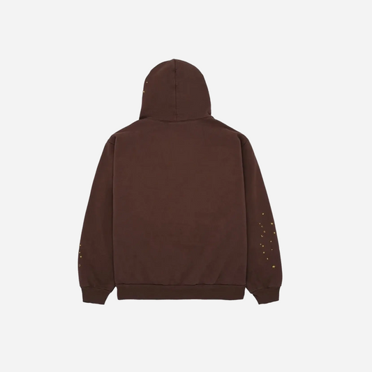 Sp5der Web Hoodie Brown