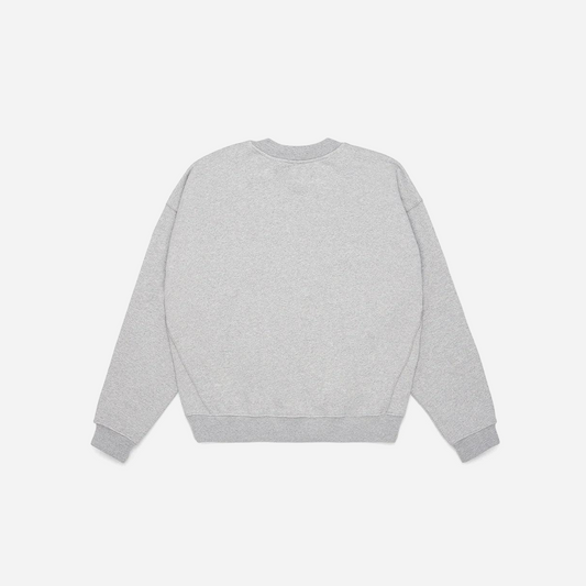 Sp5der Varsity Web Crewneck Heather Grey