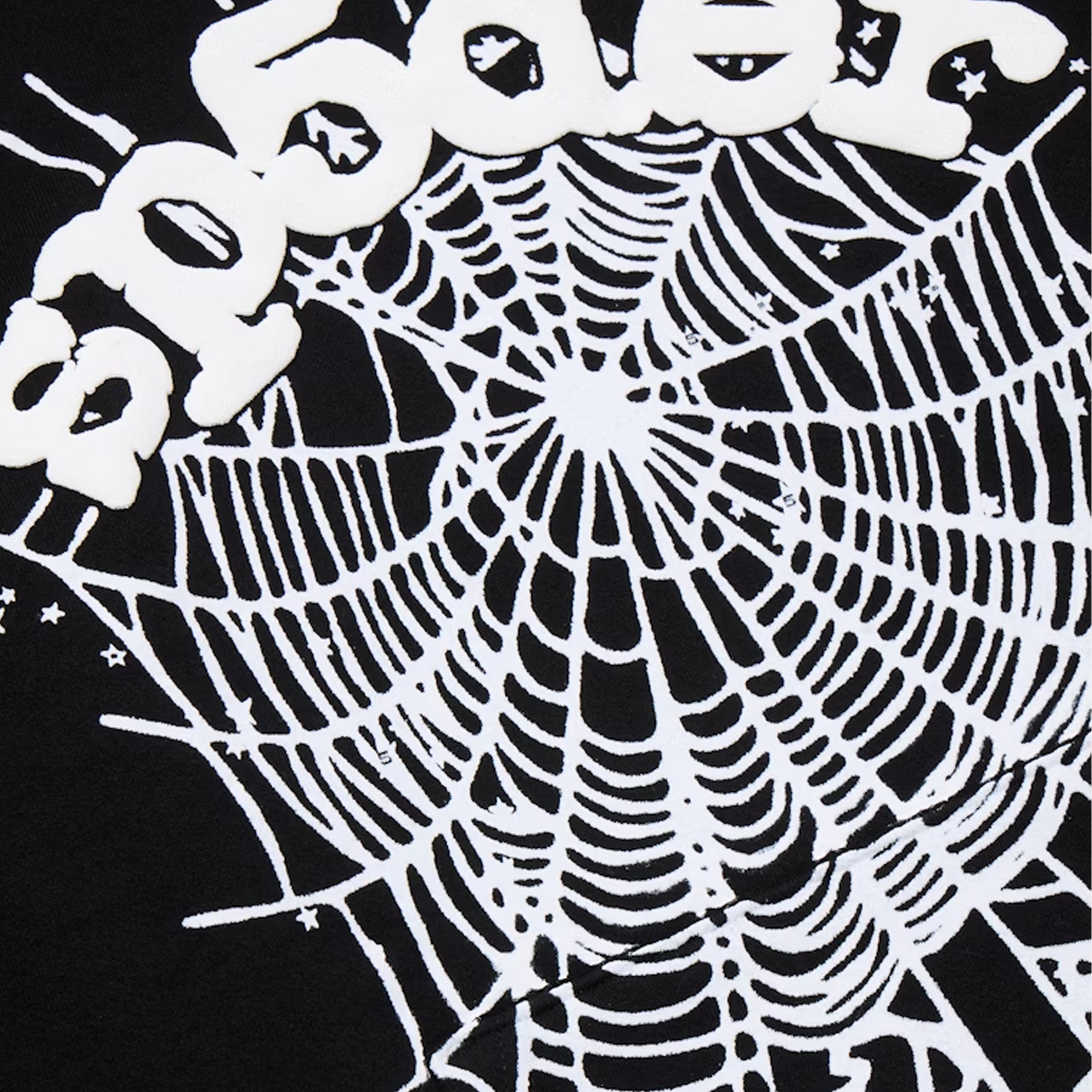 Sp5der OG Web Hoodie Black