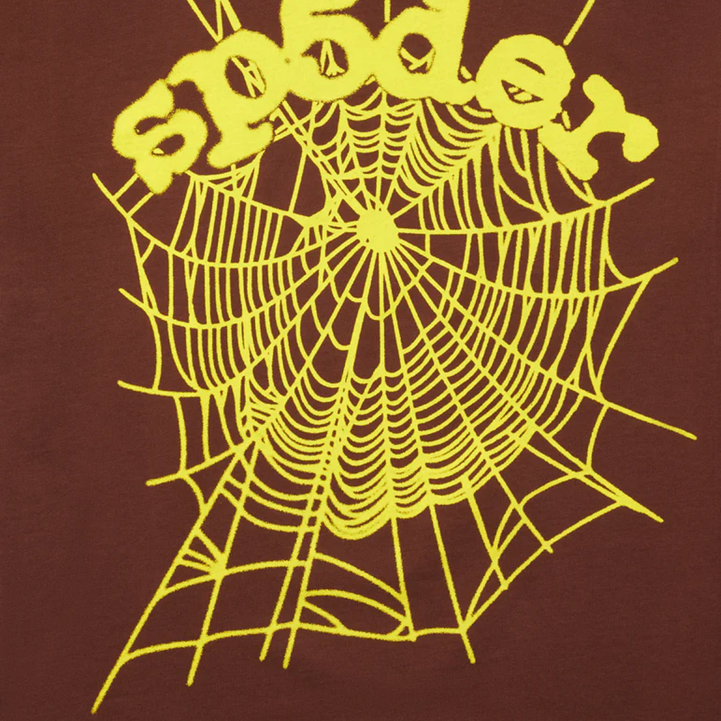 Sp5der OG Web Tee Brown