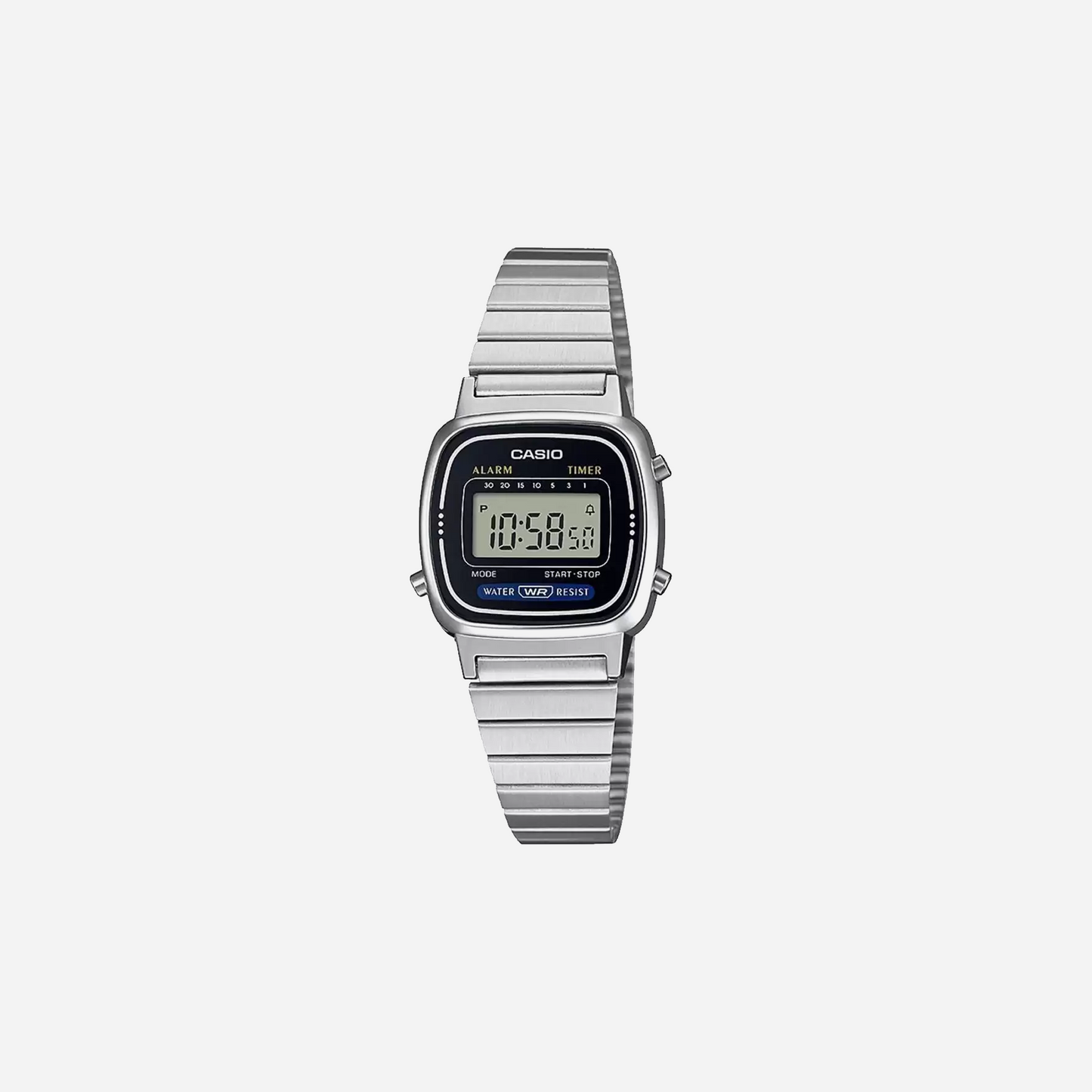 CASIO VINTAGE COLLECTION LA670WA-1DF Silver