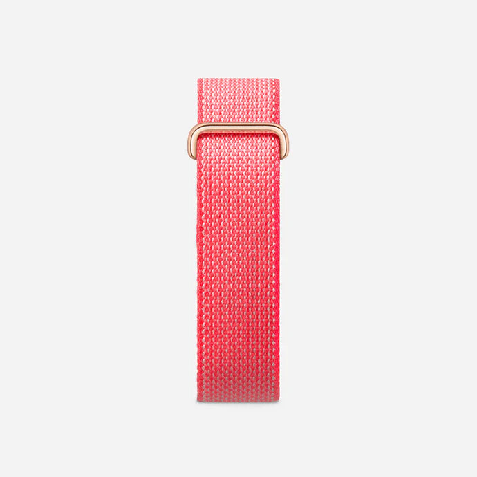 Google Fitbit Air Performance Loop Band Strap "Berry / Polished Champagne Gold Stainless Steel Clasp"