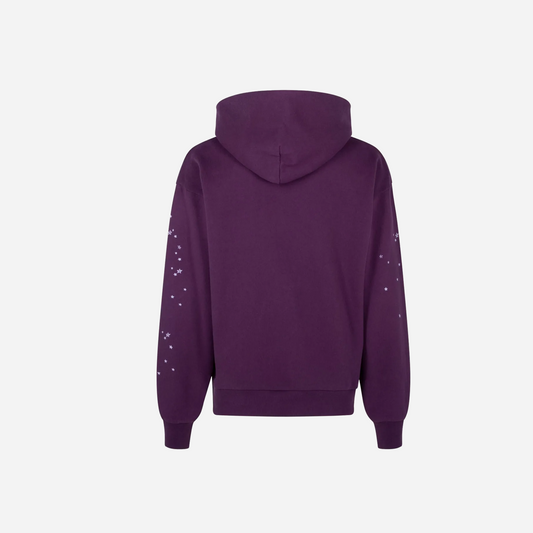Sp5der Web Hoodie Purple
